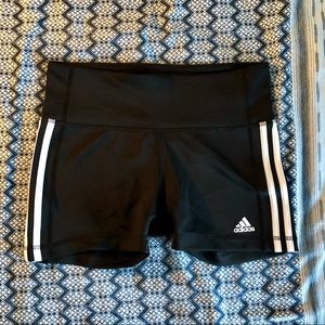 Adidas black shorts